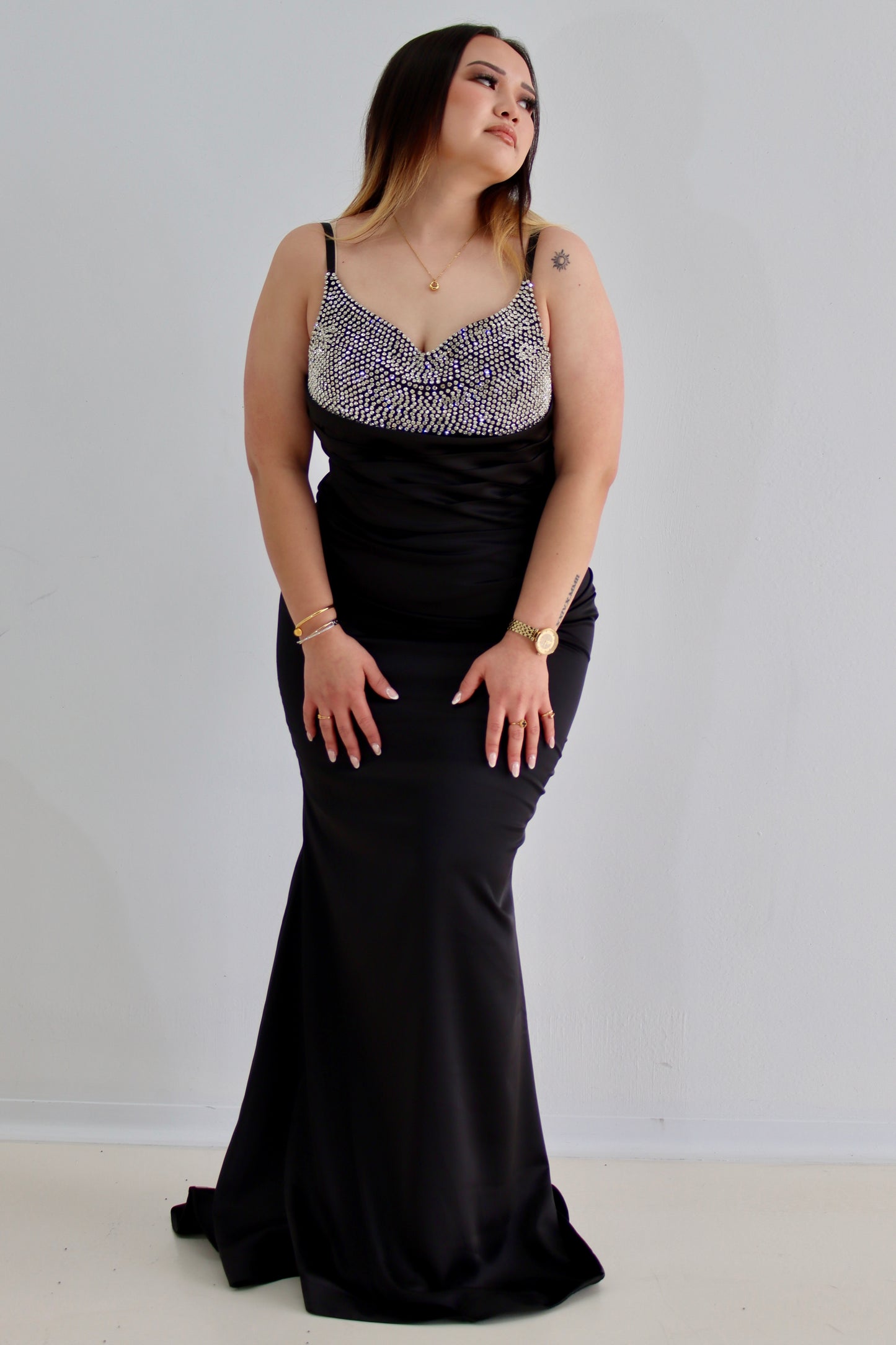 Crystal Bloom Black