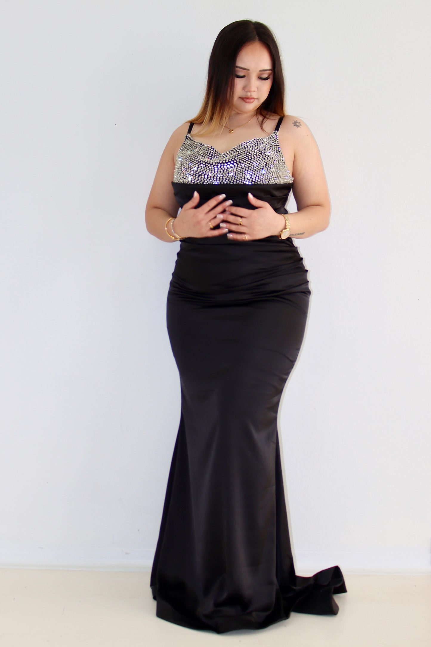 Crystal Bloom Black
